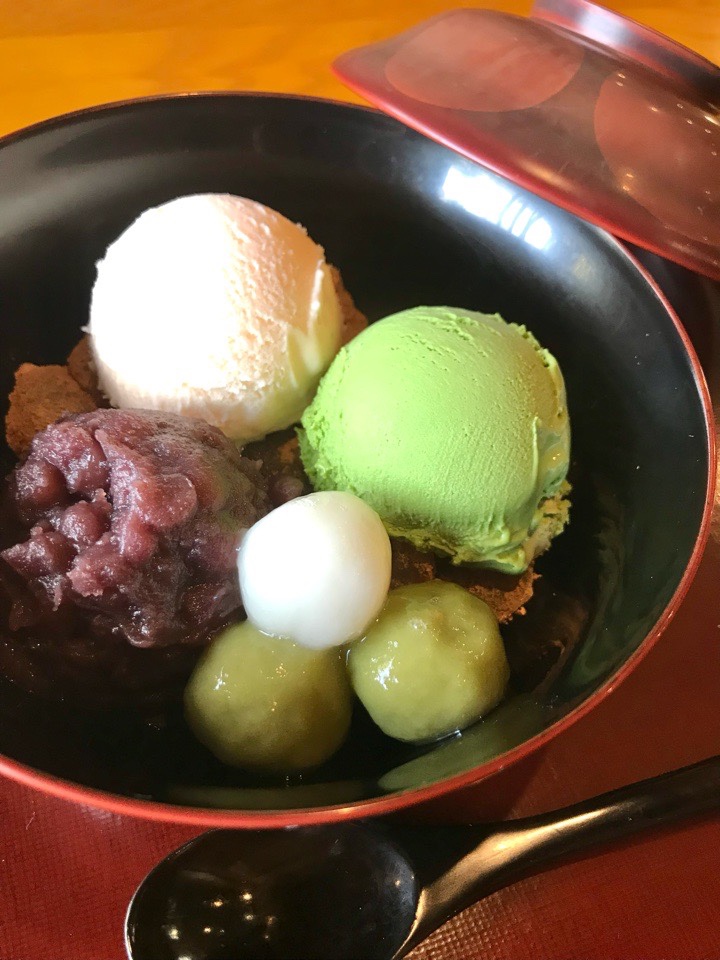 桐生祇園わらびもちパフェ